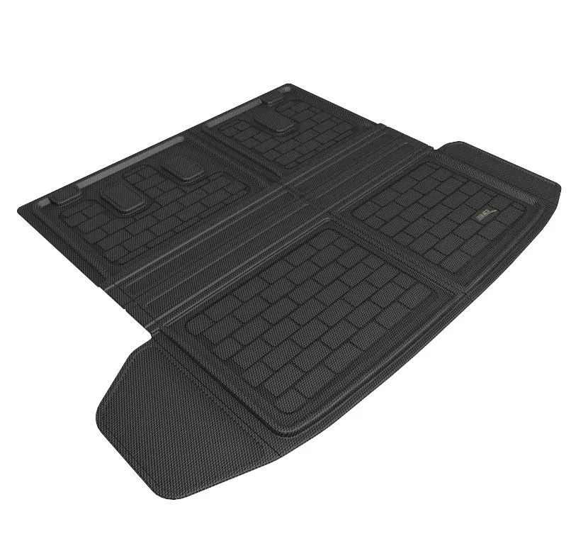 M1HD1351309 – 3D MATS/U-AC Cargo Area Liner, Black Direct Fit Raised Edge Thermoplastic Rubber Of Carbon Fiber Textur...